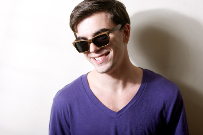 Kennedy Bamboo Sunglasses